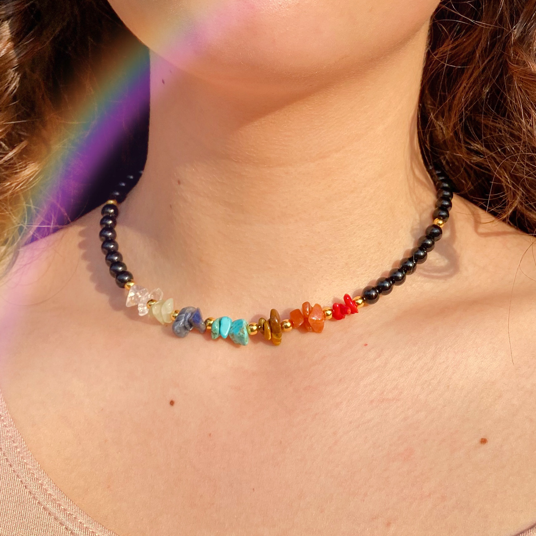 7 Chakras Necklace – Rosie JewelsCo